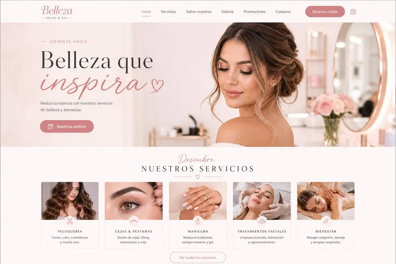 Belleza · Salón & Spa